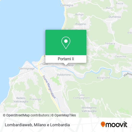 Mappa Lombardiaweb