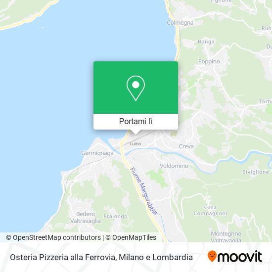 Mappa Osteria Pizzeria alla Ferrovia