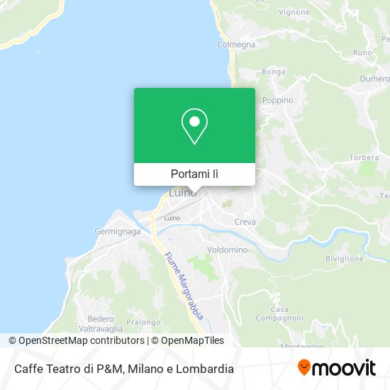 Mappa Caffe Teatro di P&M