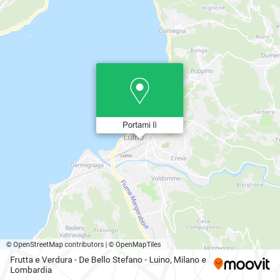 Mappa Frutta e Verdura - De Bello Stefano - Luino