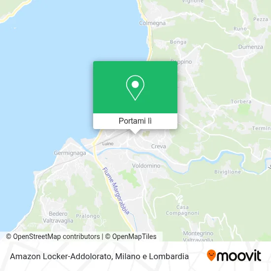 Mappa Amazon Locker-Addolorato