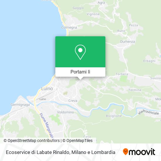 Mappa Ecoservice di Labate Rinaldo