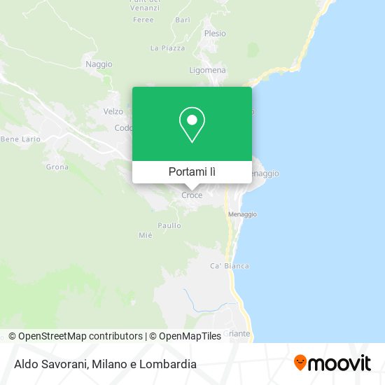 Mappa Aldo Savorani