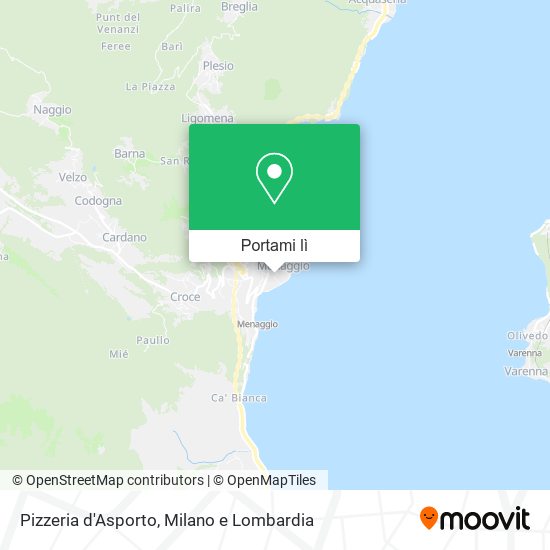 Mappa Pizzeria d'Asporto