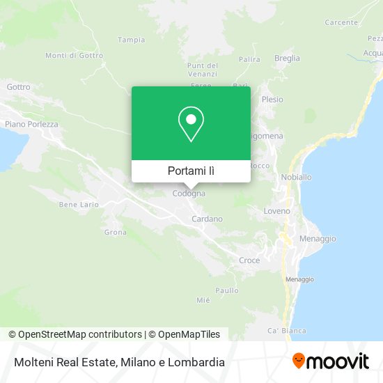 Mappa Molteni Real Estate