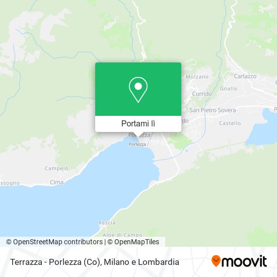 Mappa Terrazza - Porlezza (Co)