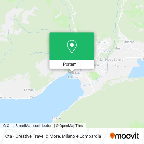 Mappa Cta - Creative Travel & More