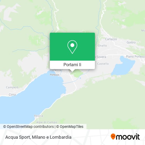 Mappa Acqua Sport