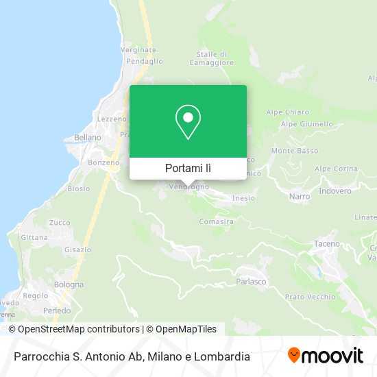 Mappa Parrocchia S. Antonio Ab