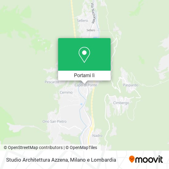 Mappa Studio Architettura Azzena