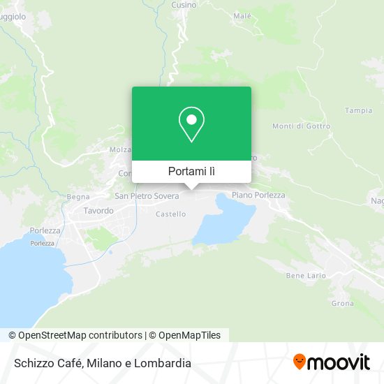 Mappa Schizzo Café