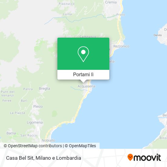 Mappa Casa Bel Sit