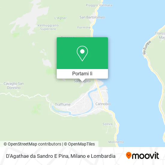 Mappa D'Agathae da Sandro E Pina