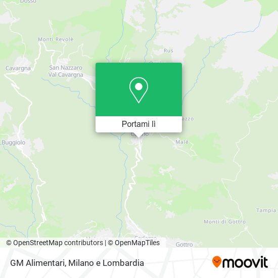 Mappa GM Alimentari