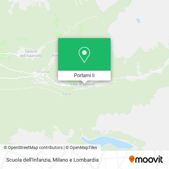 Mappa Scuola dell'Infanzia