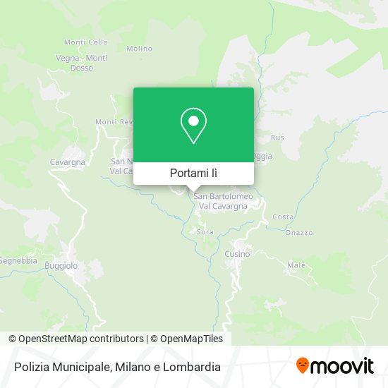 Mappa Polizia Municipale
