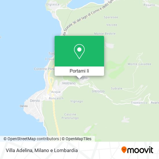 Mappa Villa Adelina