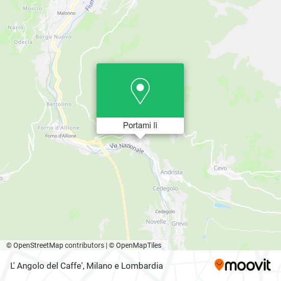 Mappa L' Angolo del Caffe'