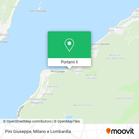 Mappa Pini Giuseppe
