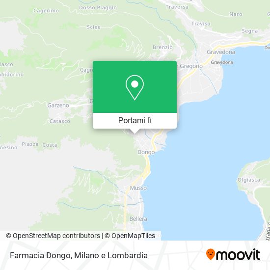 Mappa Farmacia Dongo