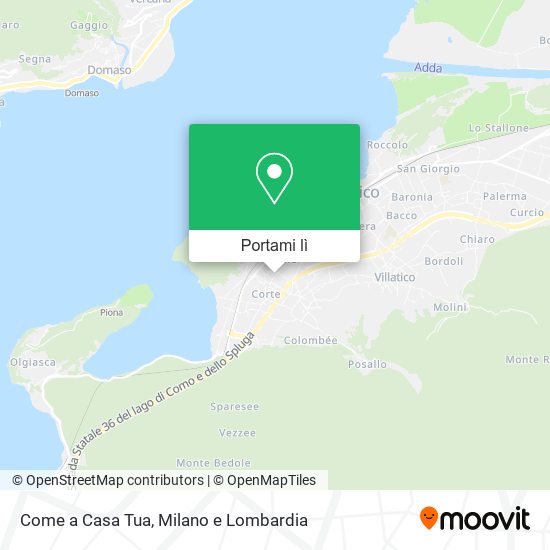 Mappa Come a Casa Tua
