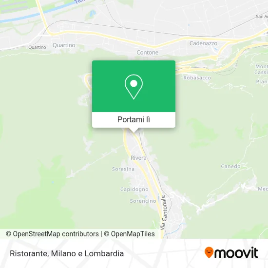 Mappa Ristorante