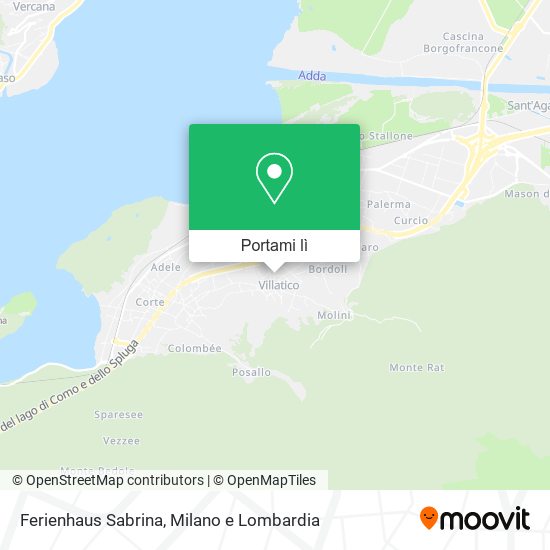 Mappa Ferienhaus Sabrina