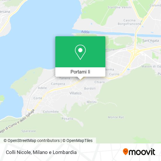 Mappa Colli Nicole