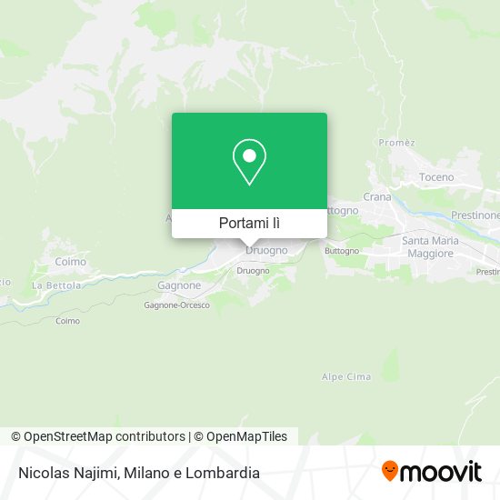 Mappa Nicolas Najimi
