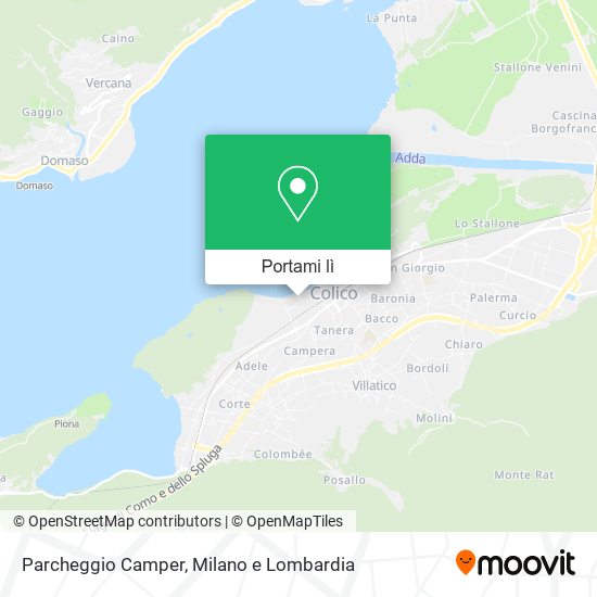 Mappa Parcheggio Camper