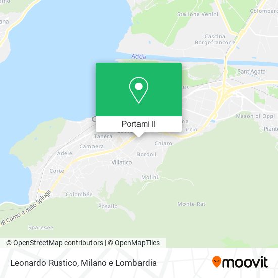 Mappa Leonardo Rustico