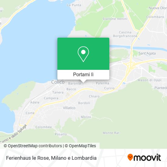 Mappa Ferienhaus le Rose
