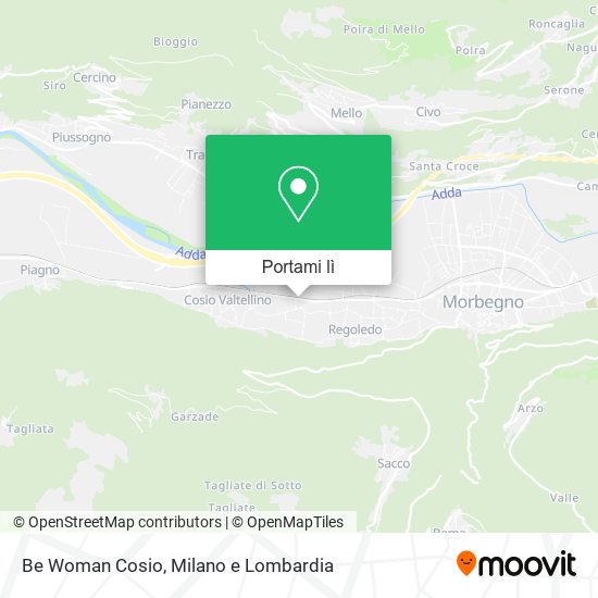 Mappa Be Woman Cosio