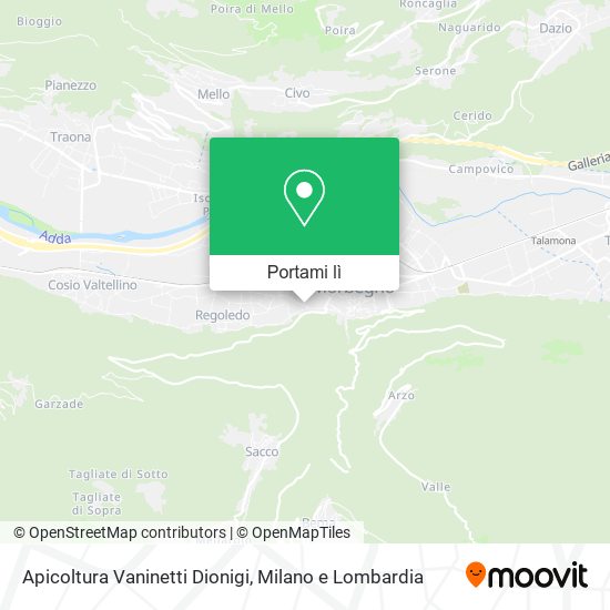 Mappa Apicoltura Vaninetti Dionigi