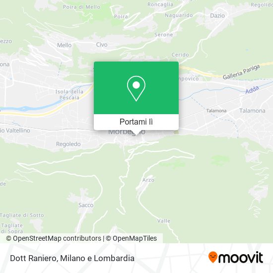 Mappa Dott Raniero