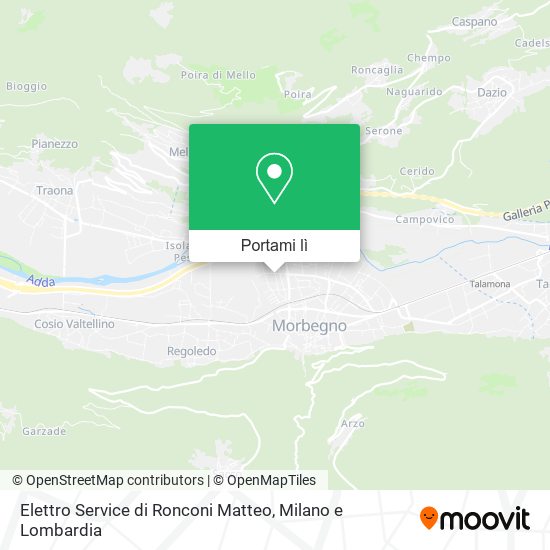 Mappa Elettro Service di Ronconi Matteo