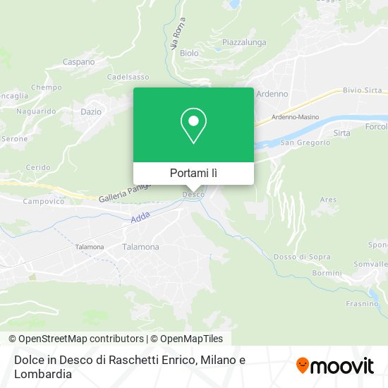 Mappa Dolce in Desco di Raschetti Enrico