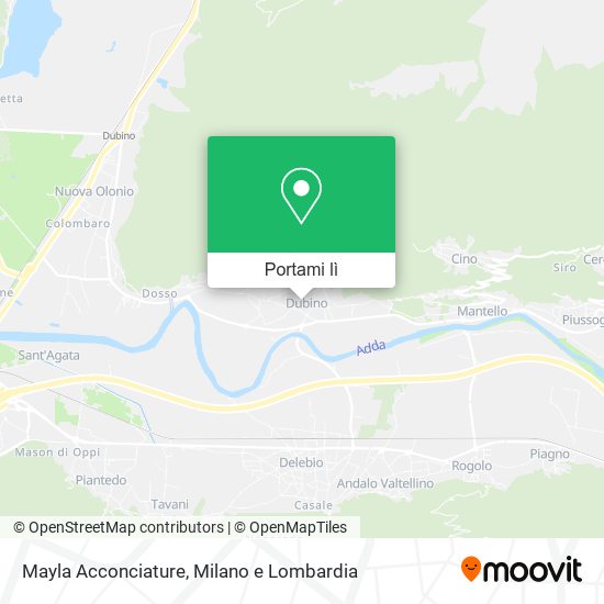 Mappa Mayla Acconciature