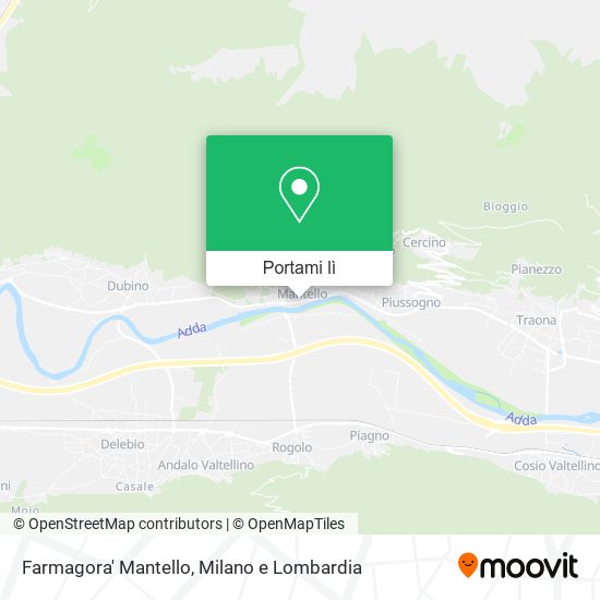 Mappa Farmagora' Mantello