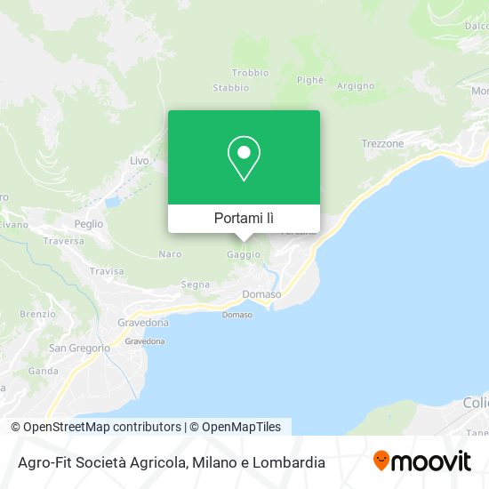 Mappa Agro-Fit Società Agricola