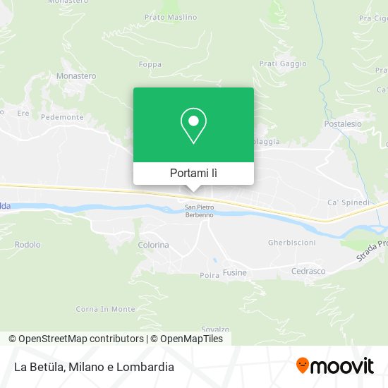 Mappa La Betüla