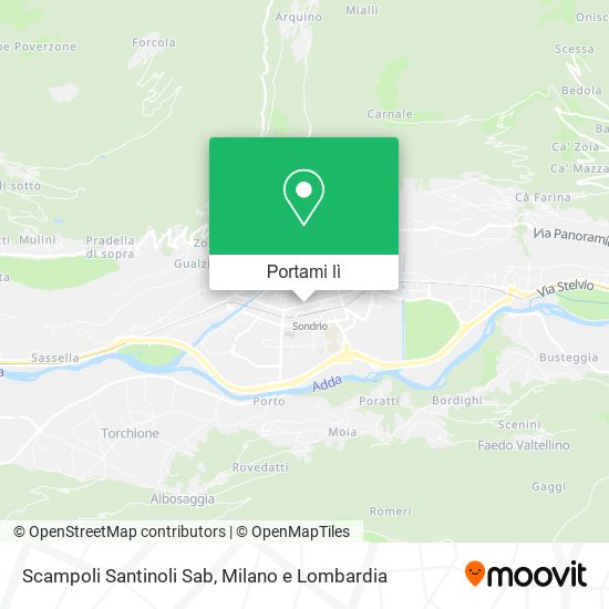 Mappa Scampoli Santinoli Sab