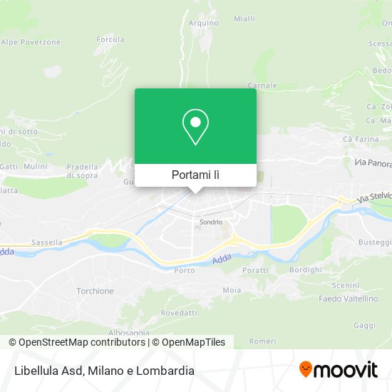 Mappa Libellula Asd