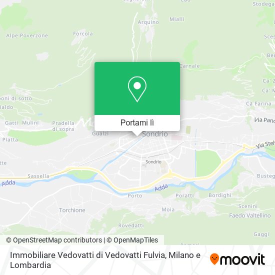 Mappa Immobiliare Vedovatti di Vedovatti Fulvia