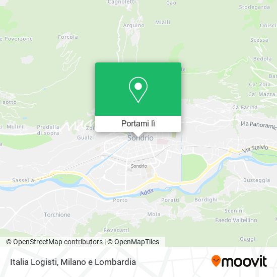 Mappa Italia Logisti