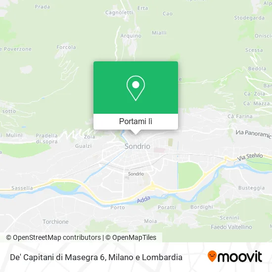 Mappa De' Capitani di Masegra 6