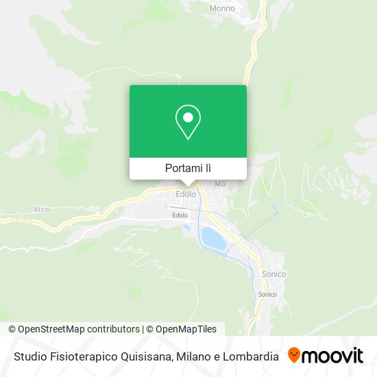 Mappa Studio Fisioterapico Quisisana