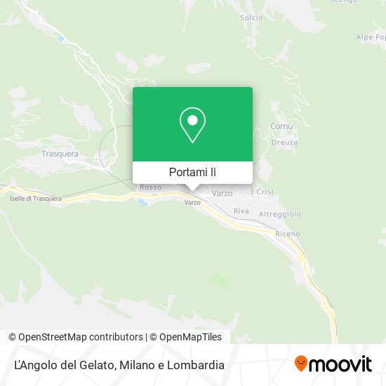 Mappa L'Angolo del Gelato