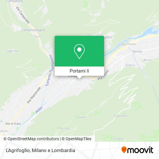 Mappa L'Agrifoglio