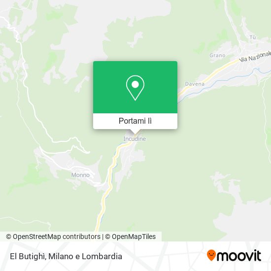 Mappa El Butighì